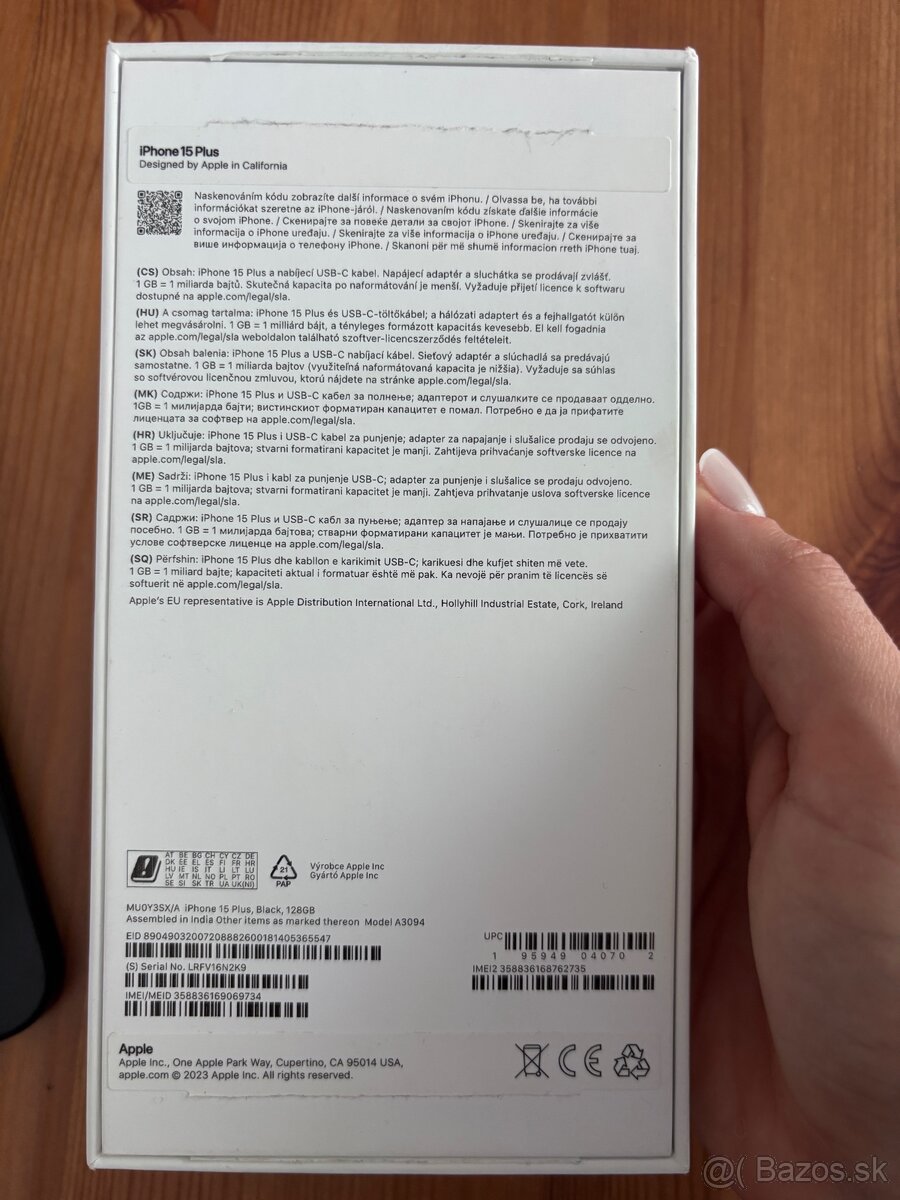 iPhone 15plus Black 128gb - 11