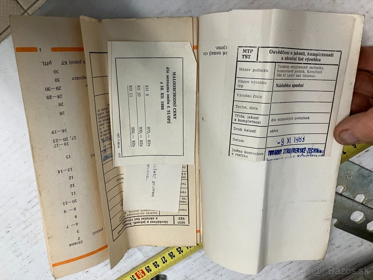 Striekacia pištol Kovofiniš Czechoslovakia - 11