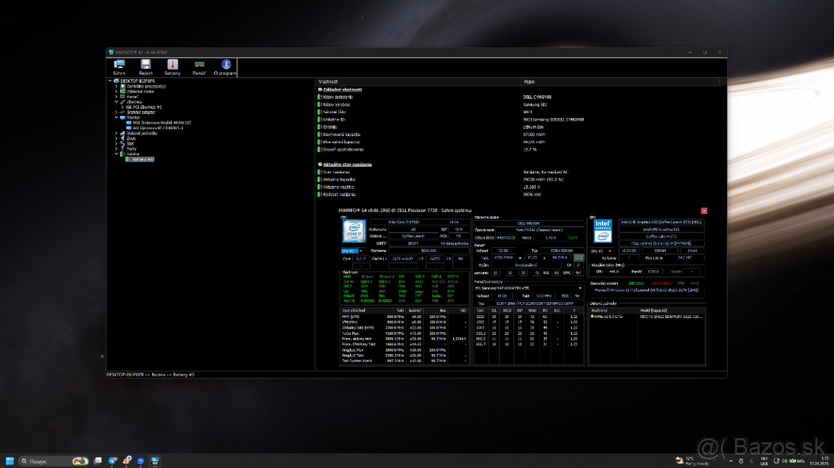 Dell Precision 7730 – 32GB RAM - 11