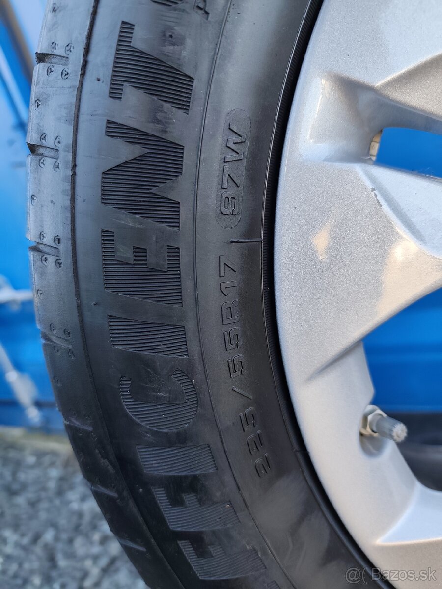 Orig. BMW 5x112R17 & letné pneu - 11