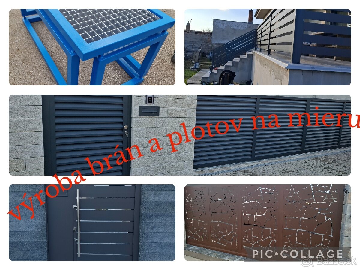 Výroba brán , plotov, prístreškov ,zábradlie, kovovýroba - 11