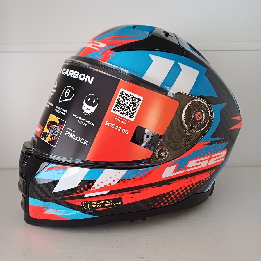 Silniční přilba LS2 Vector II Carbon TANTIC - 11