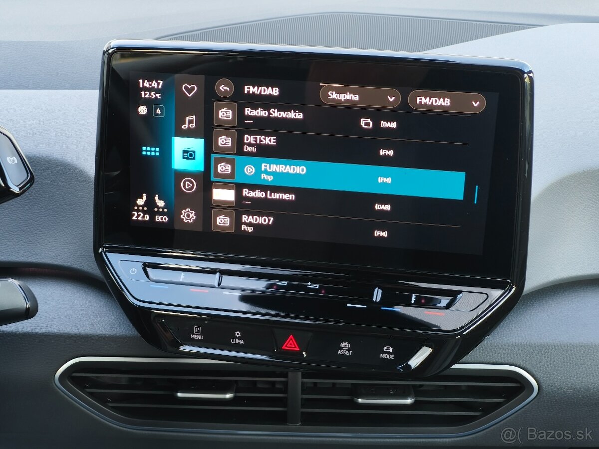 Volkswagen ID.3 Pro Performance 58kWh Modrá - 11