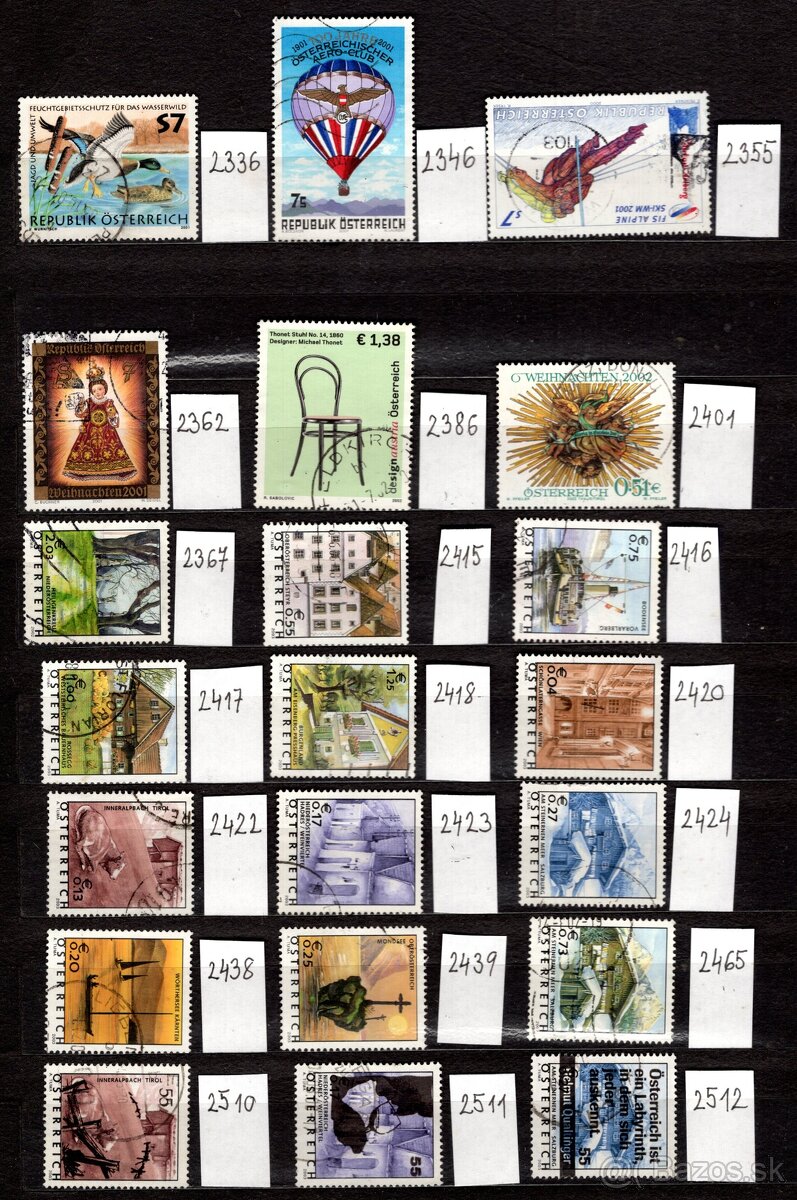 B Rakúsko (à 0,10 €) - 11