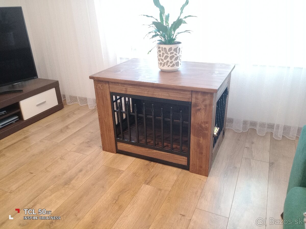 Drevená klietka pre psa - 11