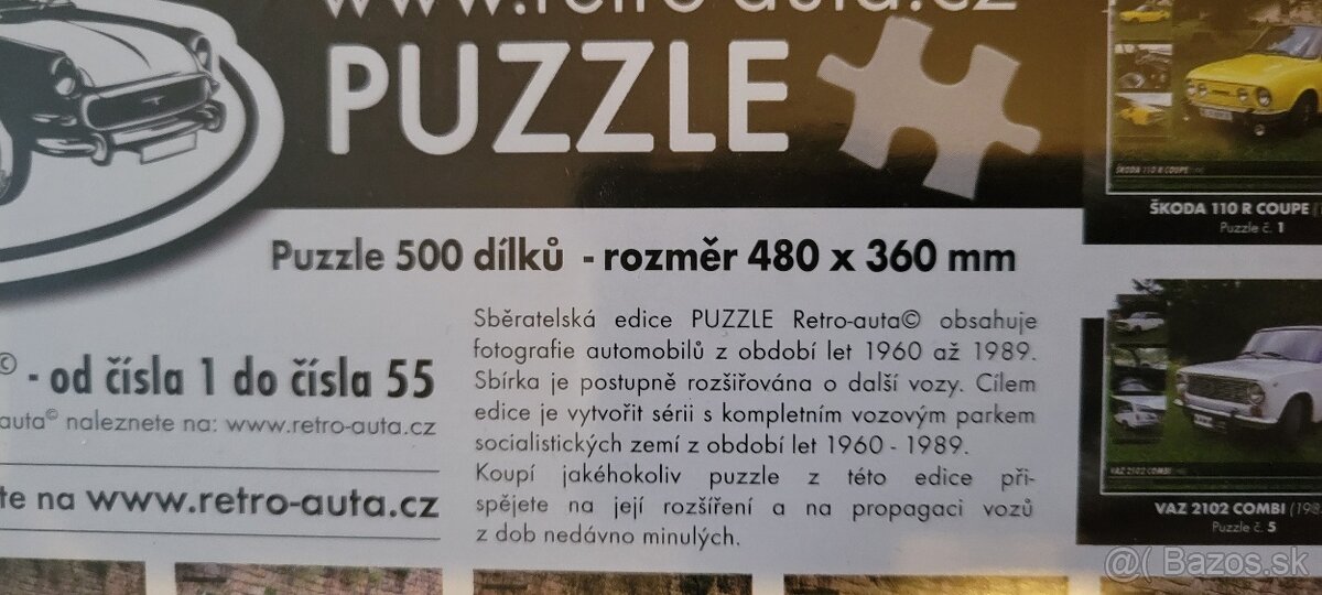 Predam 3x Puzzle stavebnicu - 11