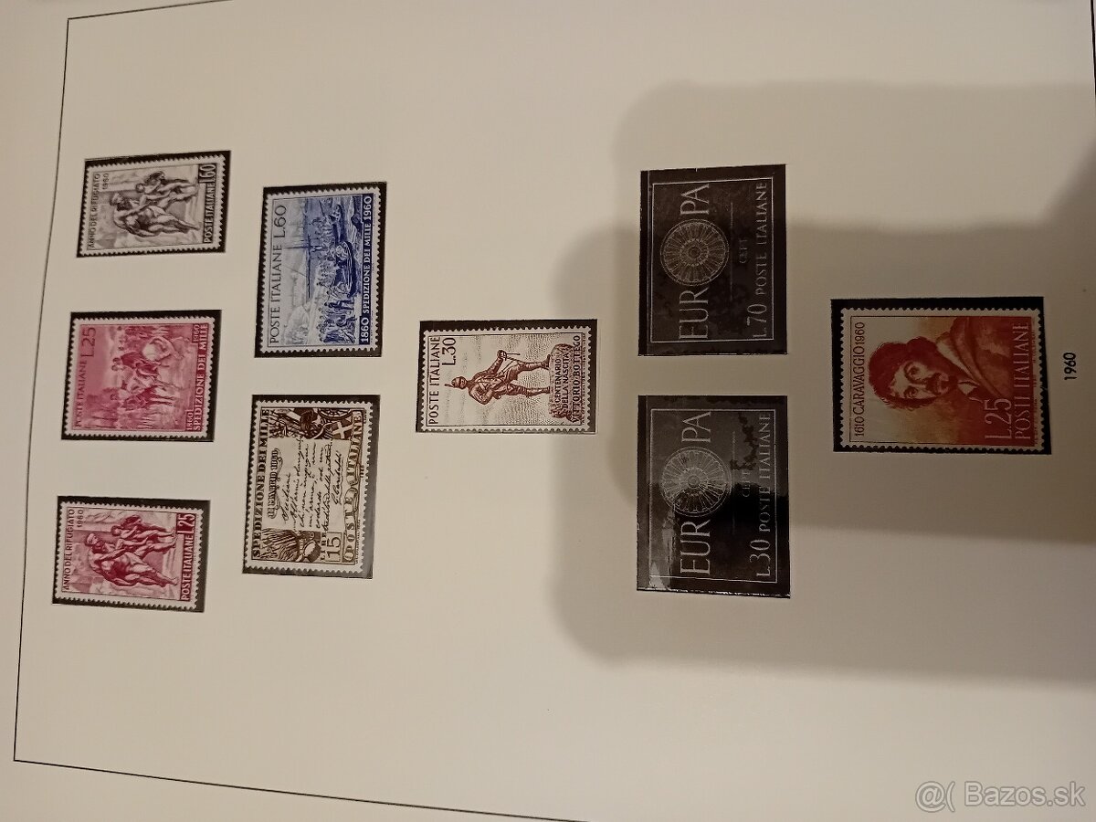 Známky Taliansko v albume - 11