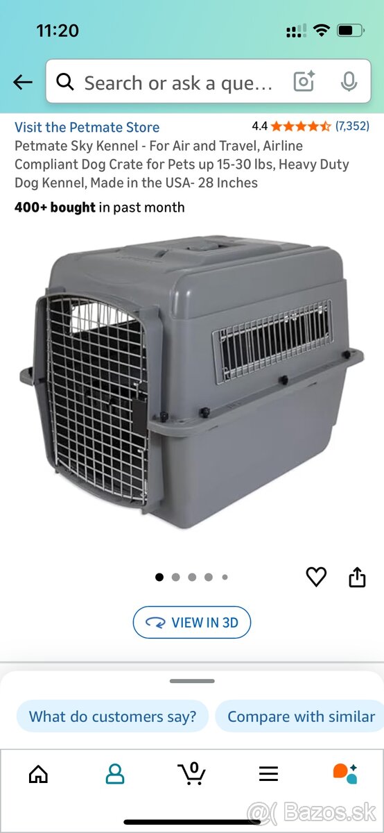 Prepravka pre psa Petmate Sky Kennel - 11