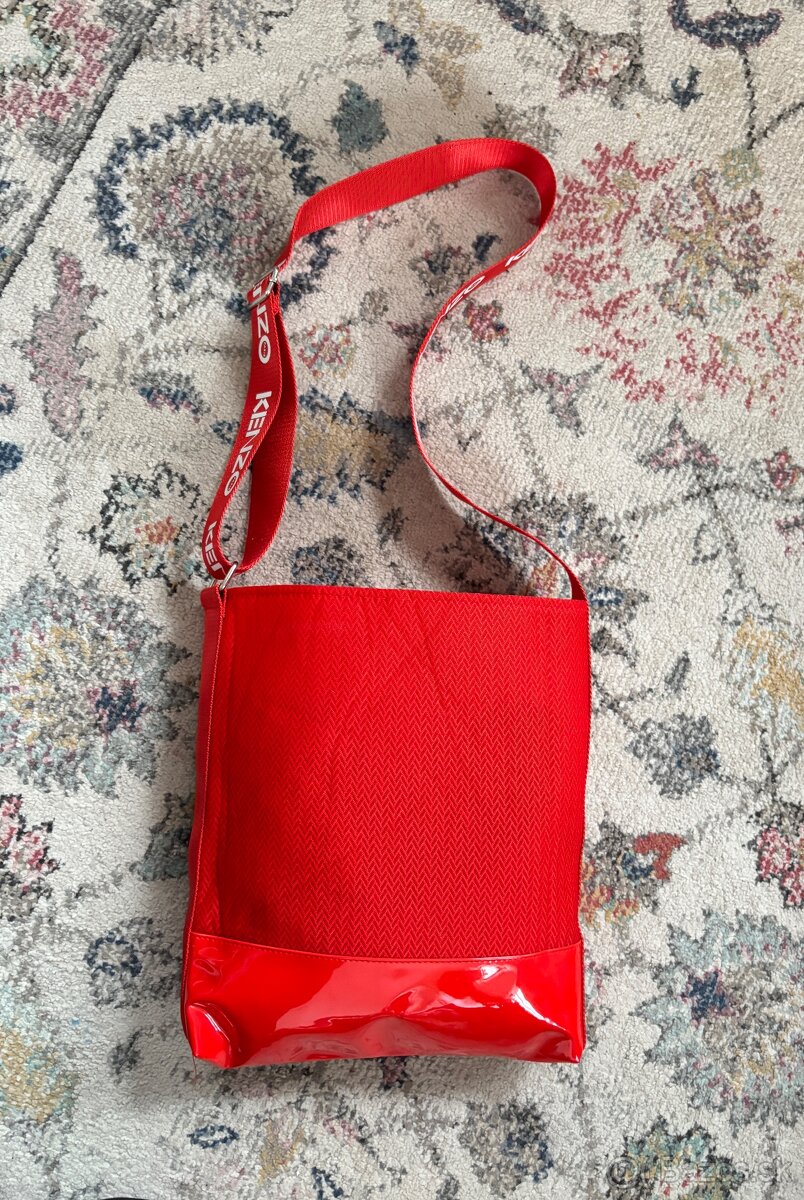 Červená kabelka Kenzo - 11