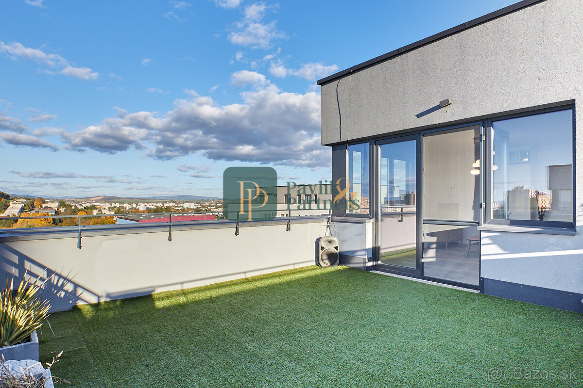 Predaj 3 izbový byt, terasa, krásne výhľady, garáž, novostav - 11