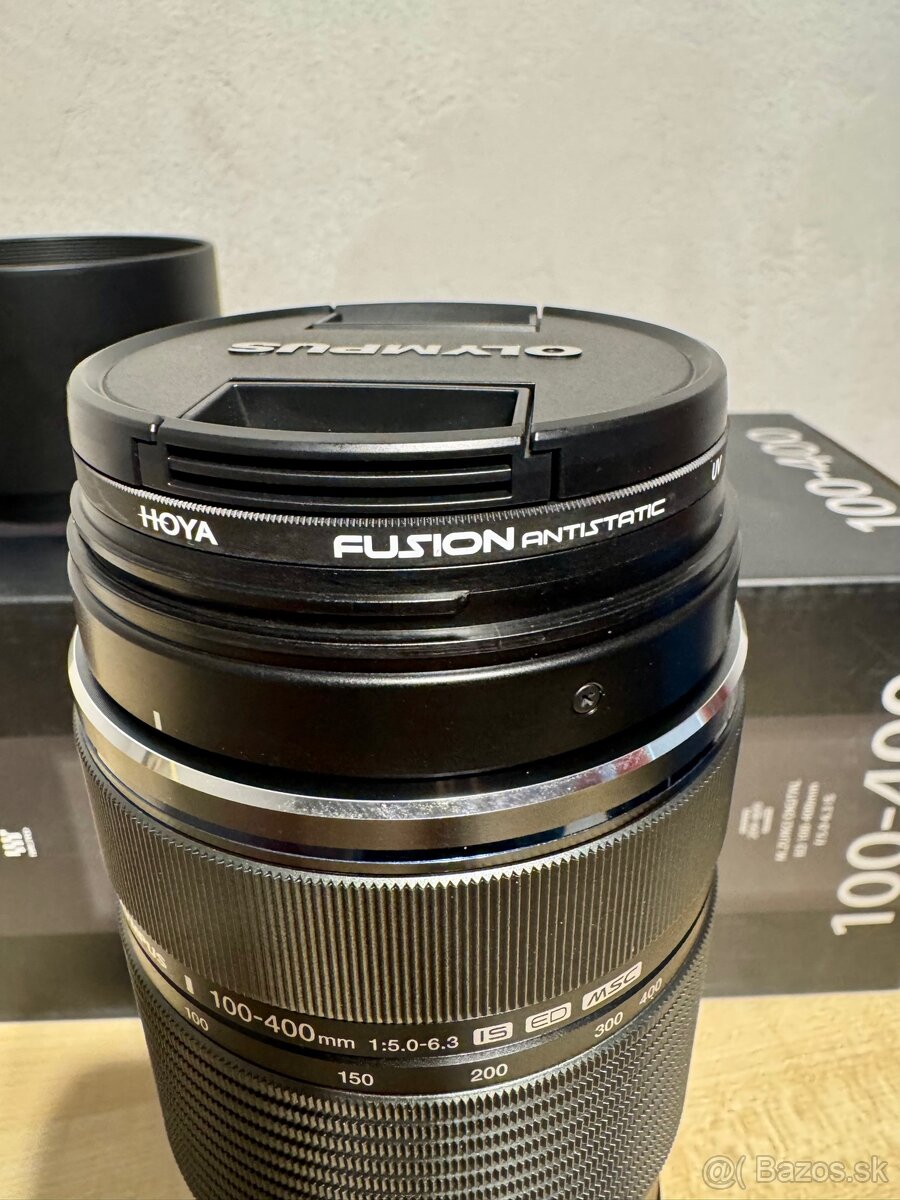 OM SYSTEM M. Zuiko100-400mm f/5.0 - 6.3 IS + filtre a púzdro - 11