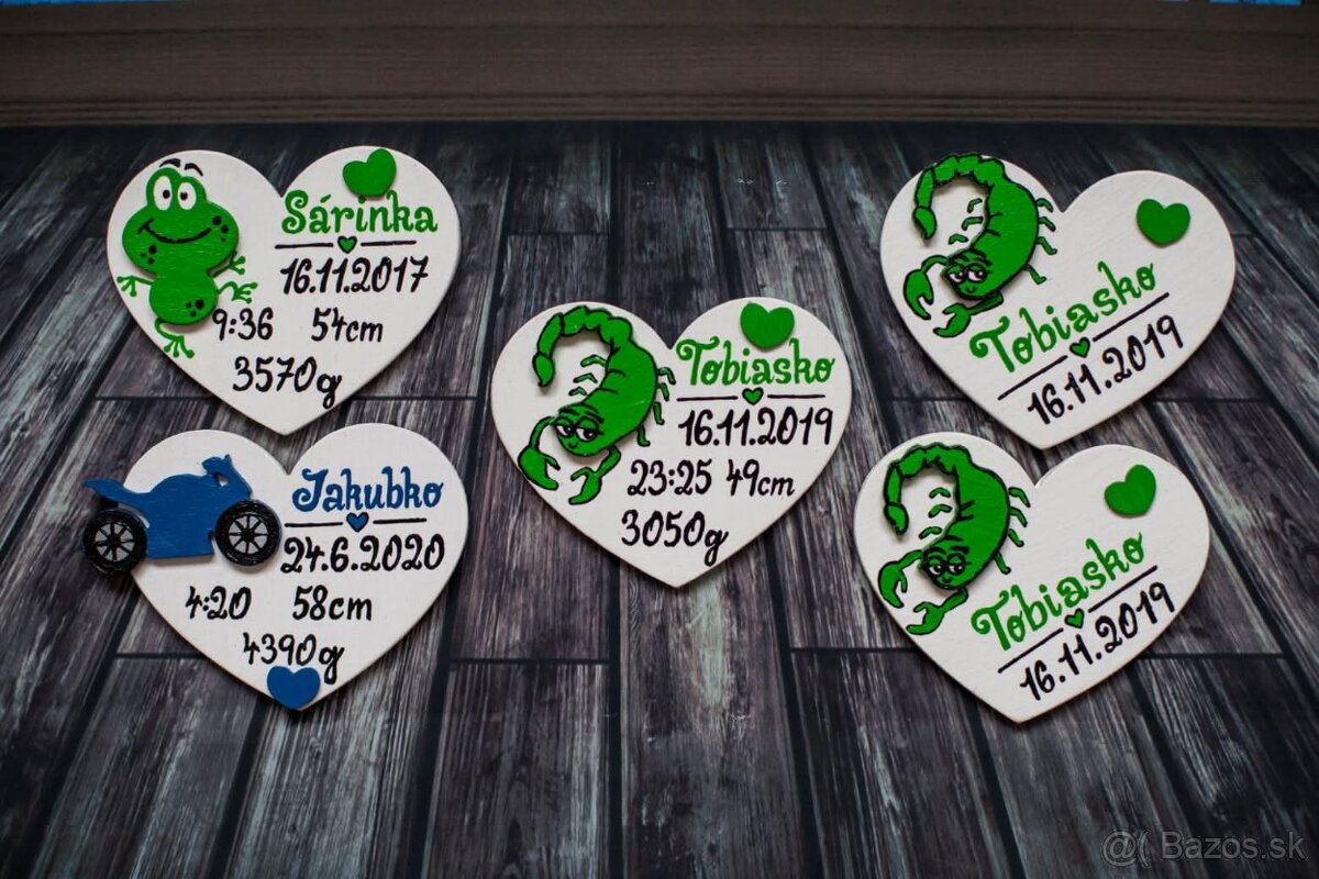 Ručne maľované magnetky - 11