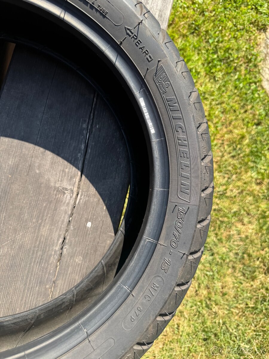 Pneumatiky Michelin Anakee 110/80-14 + 130/70-13 - 11