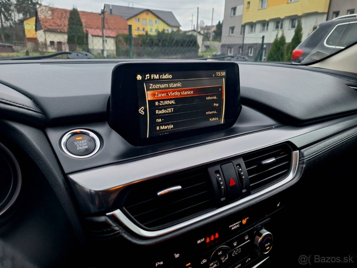 Mazda 6 2.2 Skyactive-D Revolution, 1.majiteľ, top stav - 11