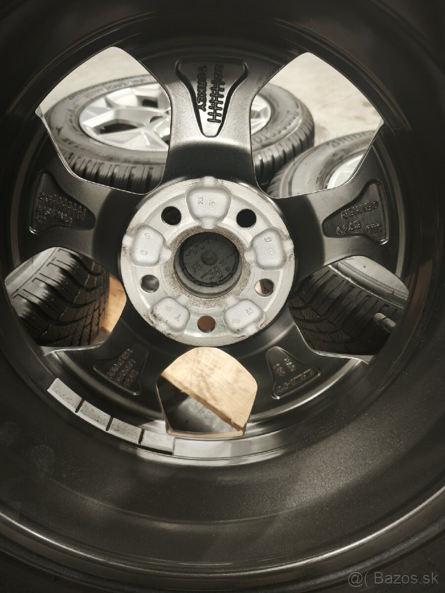 SEAT/VW/AUDI/R15 5x100/ZÀNOVNÁ ORIG.ZIMNA SADA - 11
