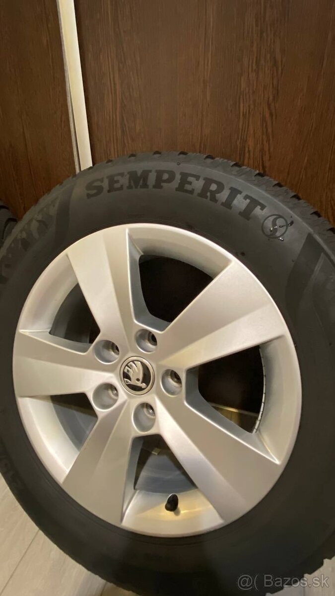 Predám letné a zimné pneumatiky s diskami Škoda Original - 11
