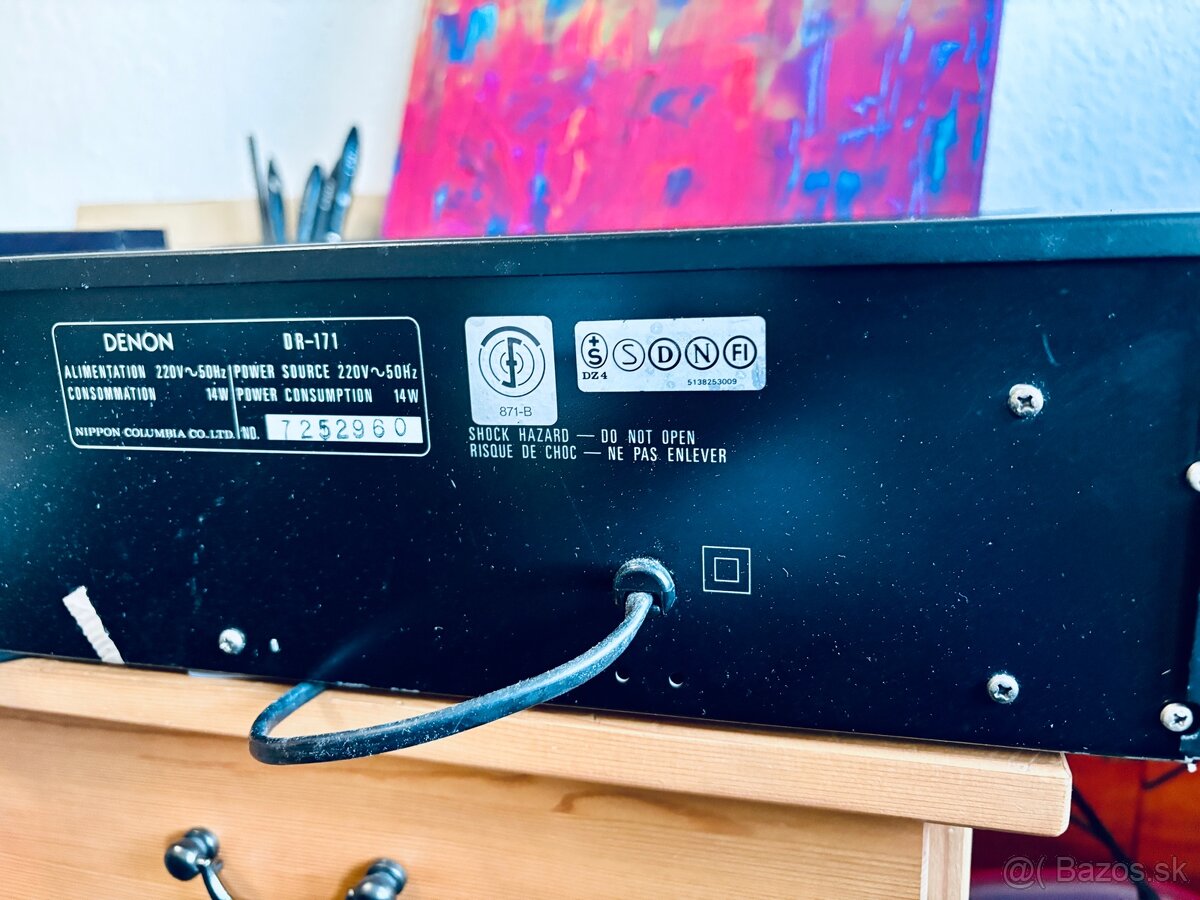 Tape deck aiwa a denon - 11