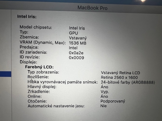 Apple MacBook pro 13” RETINA + obal /2014 SUPER CENA/ - 11