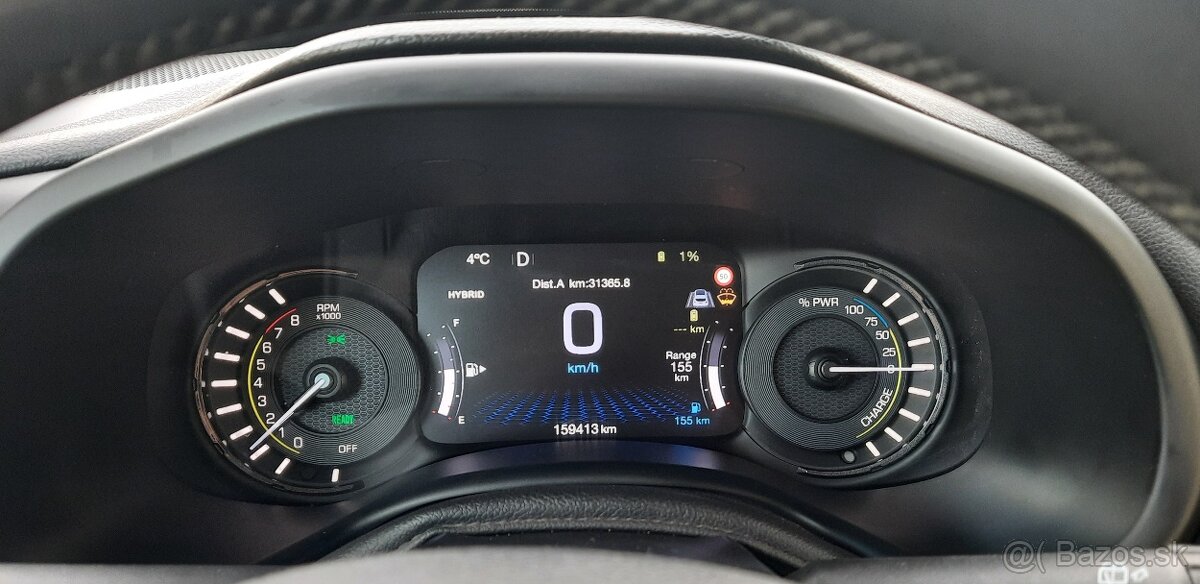 Predám Jeep Renegade 1.3 Turbo PHEV Limited - 11