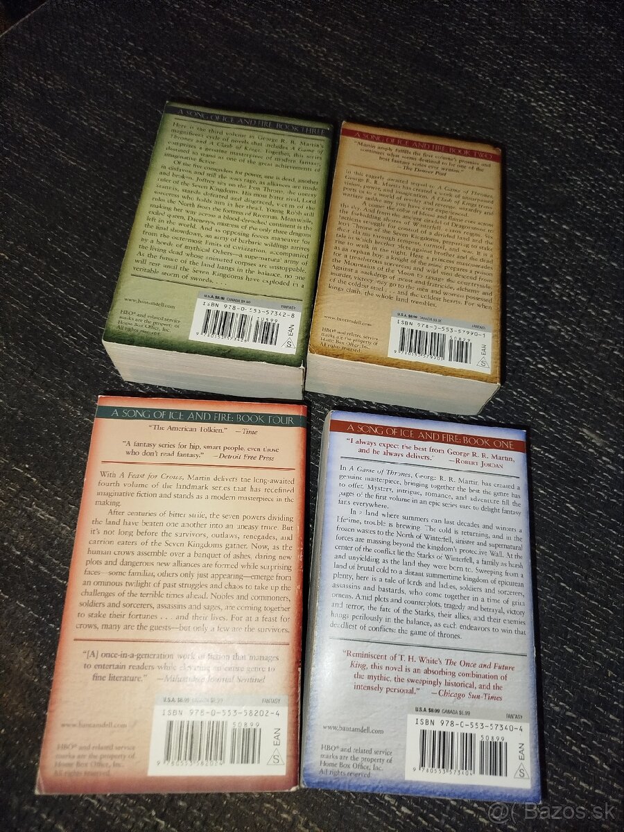 Knihy Game of Thrones - 11