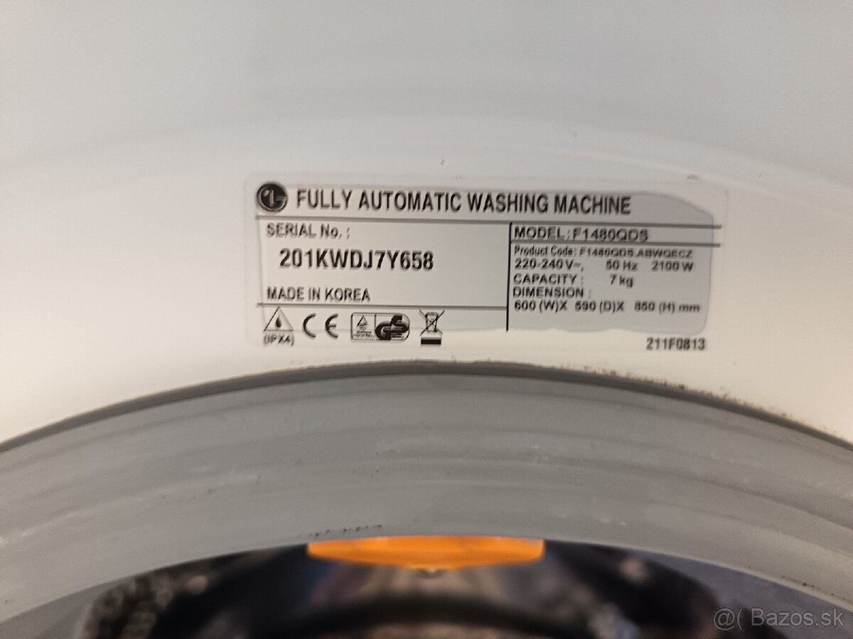 Rodinná práčka LG na 7 kg, dovoz v BA gratis - 11