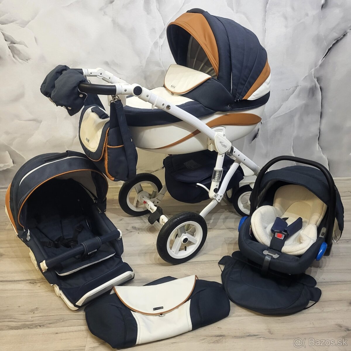 Adamex kočík - trojkombinácia - 11
