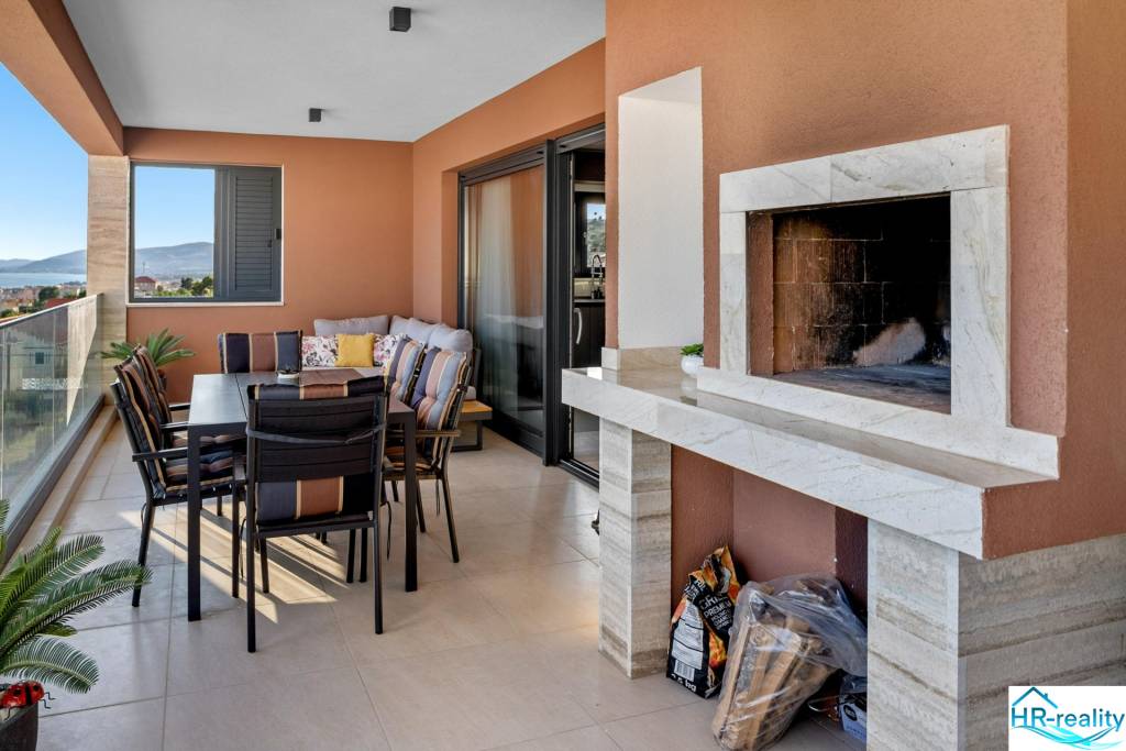 Split, Kaštela – luxusný zariadený penthouse s výhľadom - 11