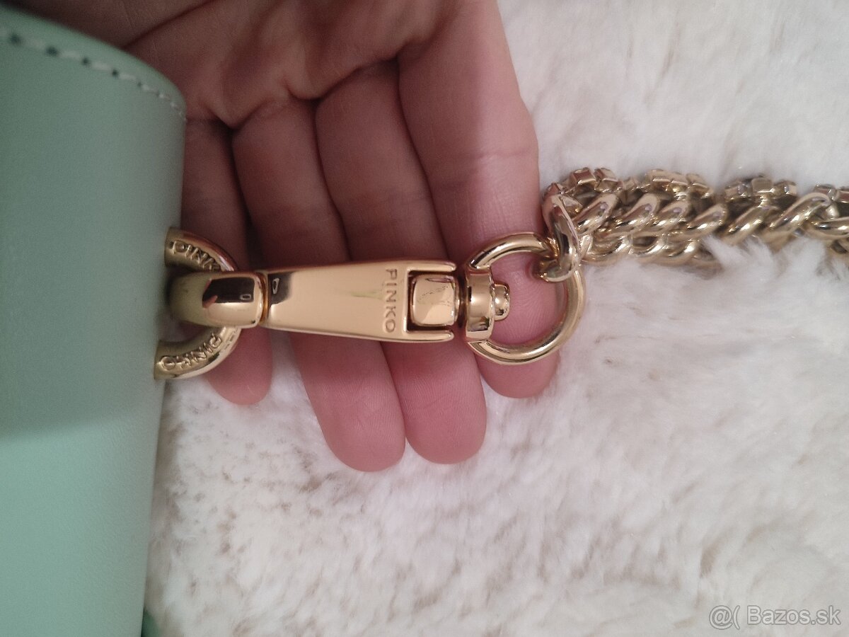 Kožená kabelka Pinko - 11