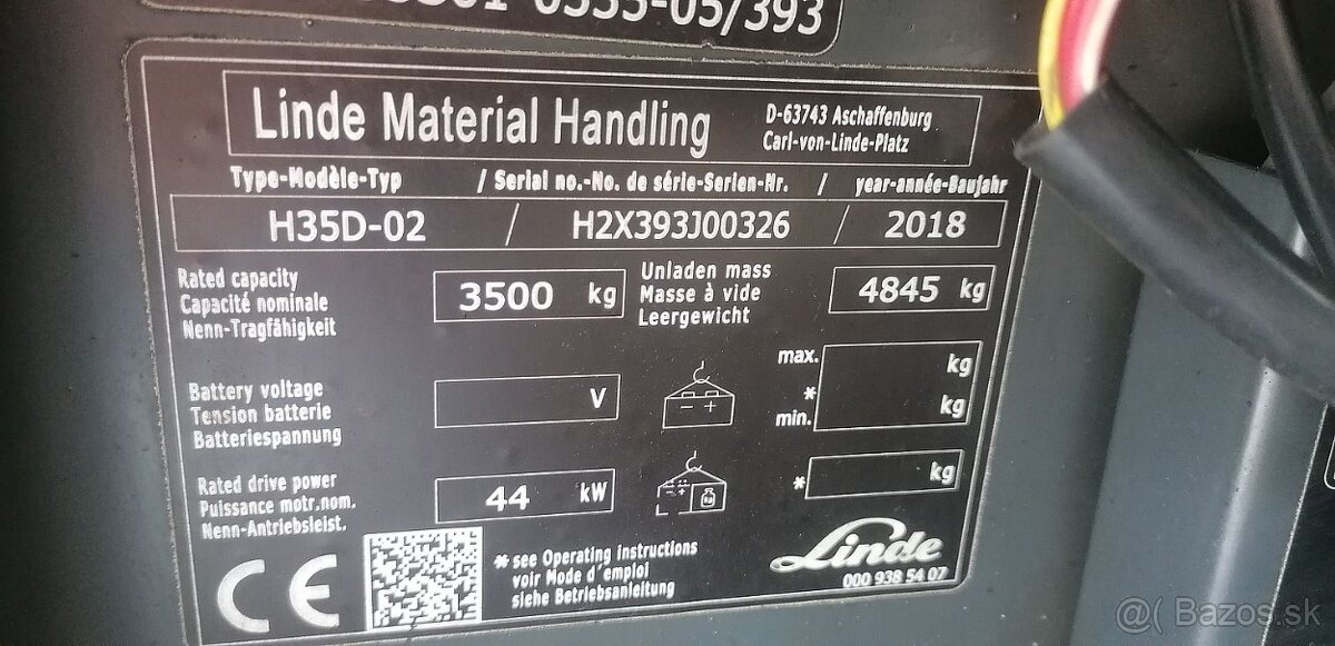 LINDE H35D-02 pozicionér s bočním posuvem - 11