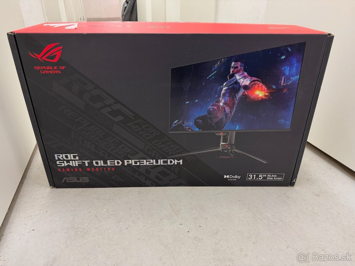 ASUS ROG Swift OLED PG32UCDM (4K, 240Hz) - Top Stav / Záruka - 11