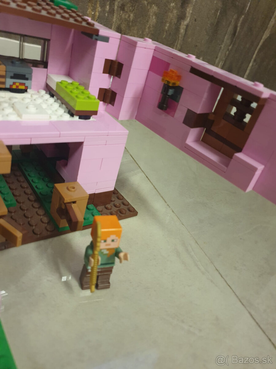 21170 Lego Minecraft - Prasací domček TOP stav - 11