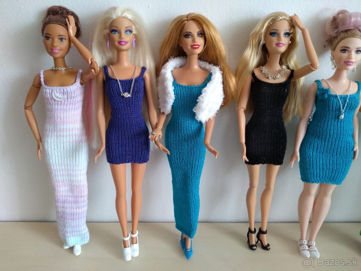 šaty pre rôzne bábiky barbie ken chelsea kelly stacie evi - 11
