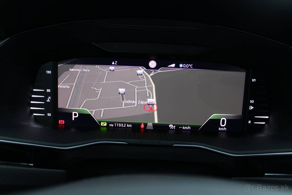 Superb 2.0 TDI 140kW 4x4 DSG L&K WEBASTO, Virtual, Matrix - 11