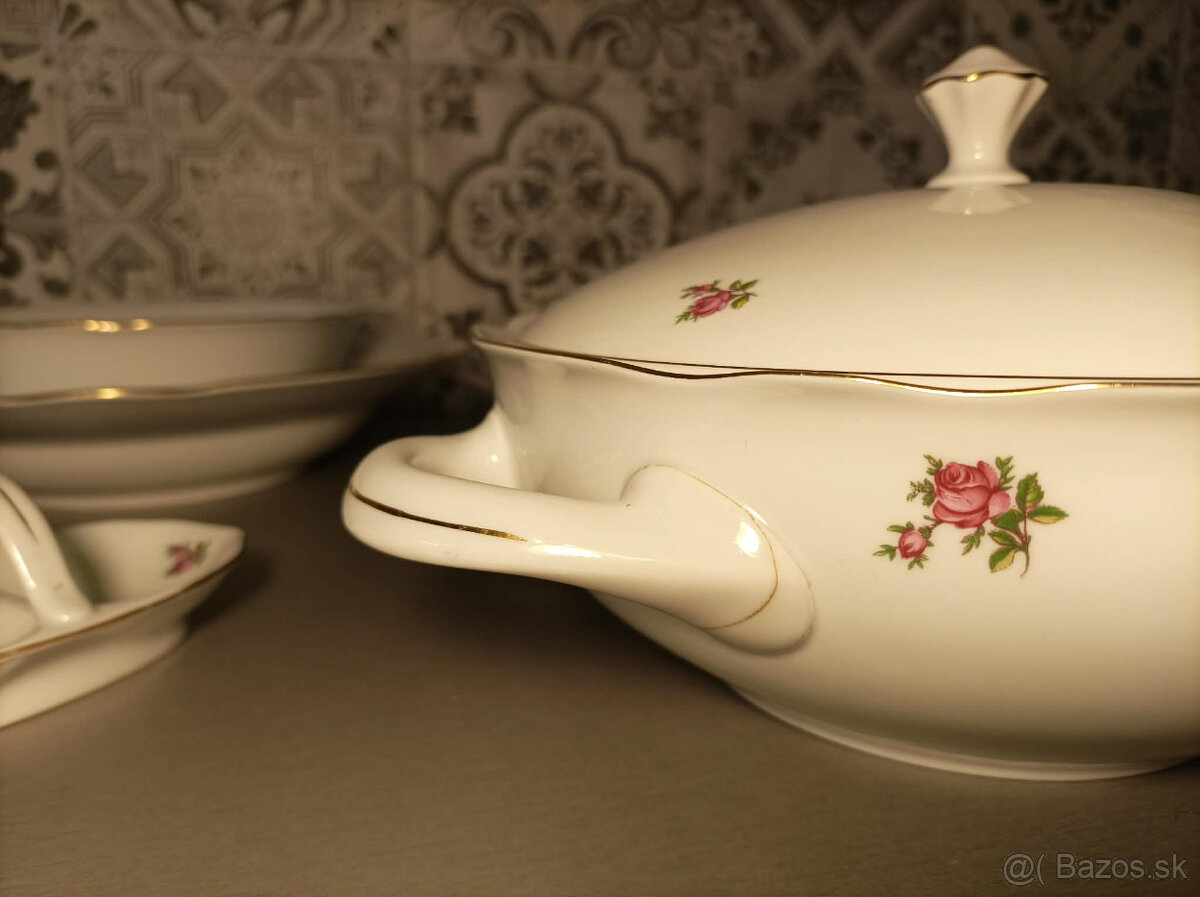 Obedová súprava Bohemia Csechoslovakia - 11