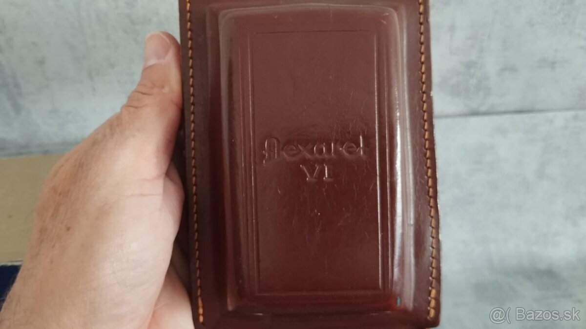 Starý fotoaparát Flexaret VI automat s brašnou, návodem aj - 11