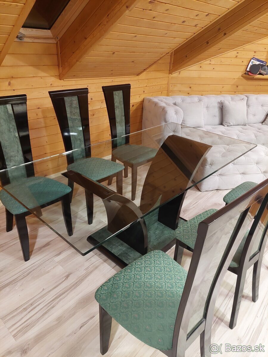 Jedálenský stôl a stoličky - 11