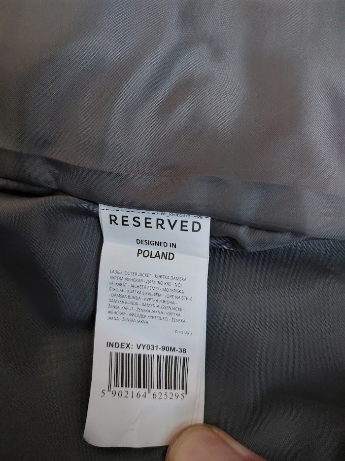 Kvalitny kabat 38 - Reserved + cizmicky zdarma - 11