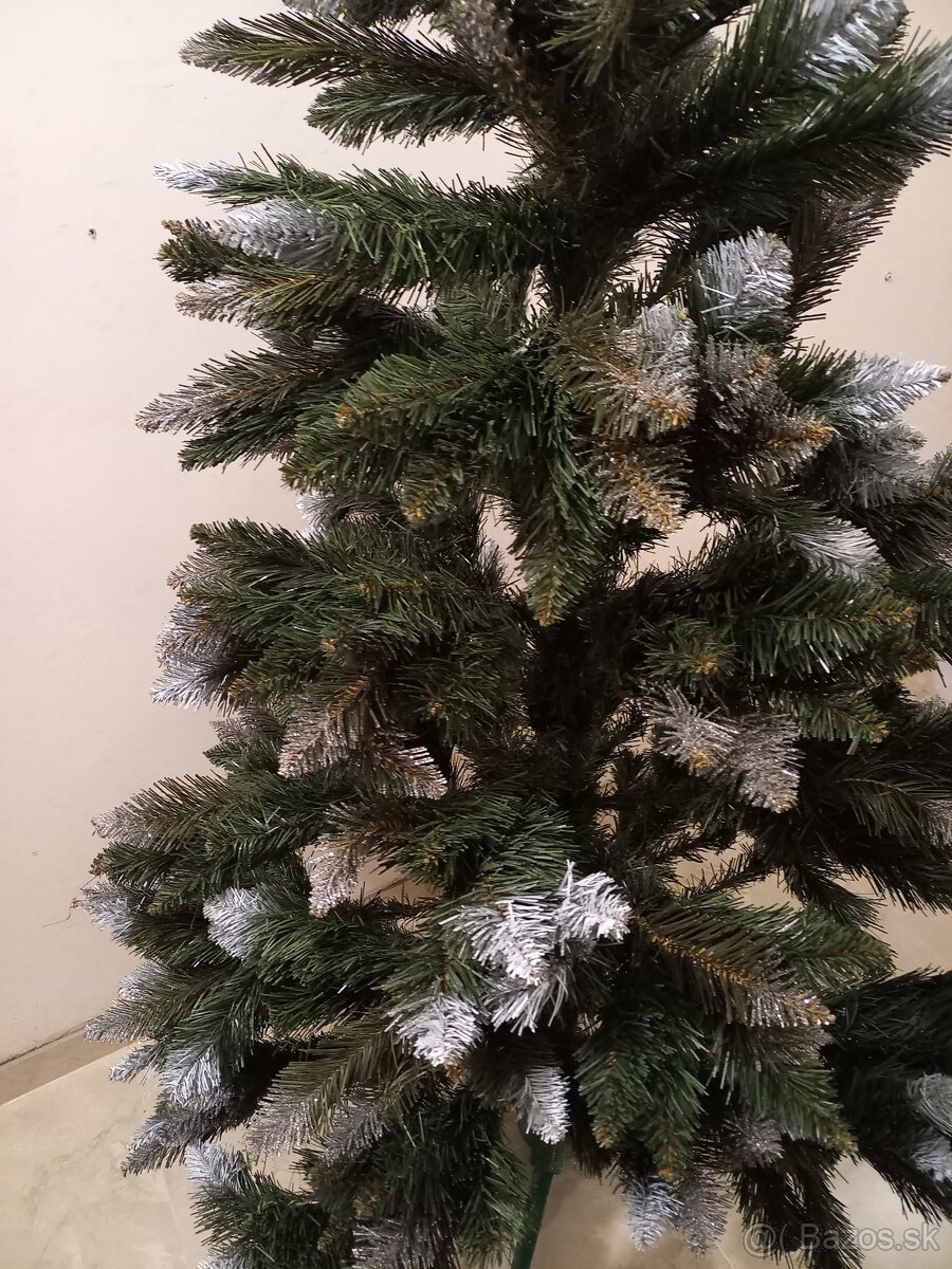 180cm nový vianočný stromček borovica - 11