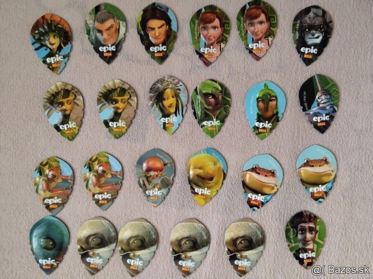 Kaufland, Tesco, Lidl, Billa, Coop zbierky - 11