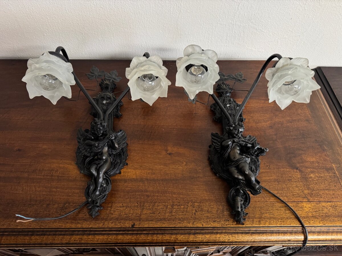 Starožitné zrcadlo s aplikami - 11