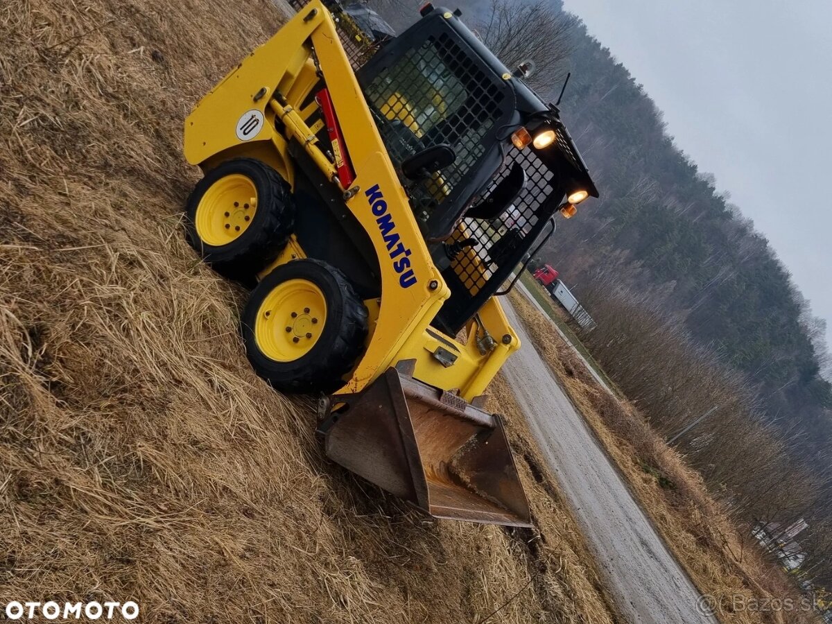 Nakladač Komatsu SK510 Ako nový z Nórska 2013 Len za výho - 11