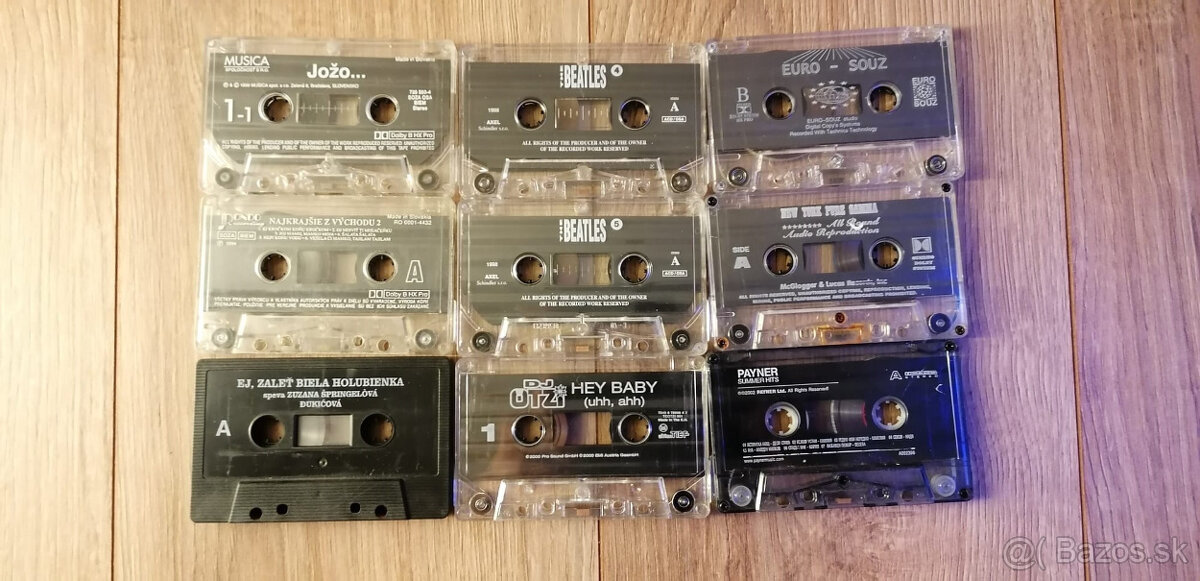 Originálne MC kazety - 11