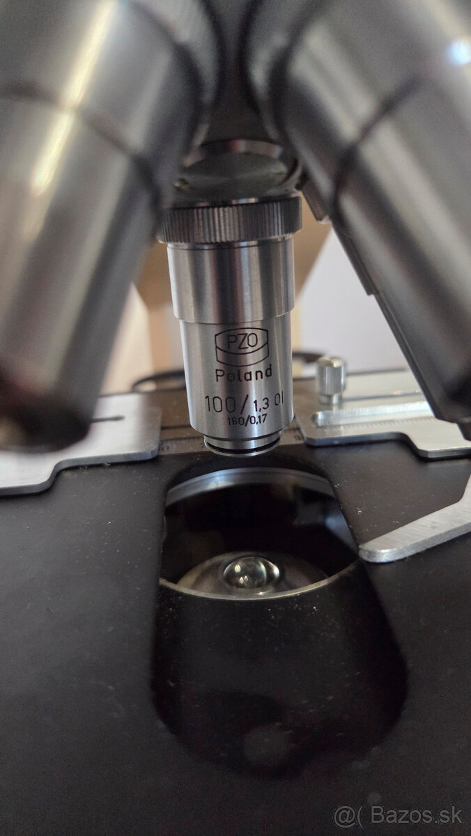 Binokulárny mikroskop PZO - 11