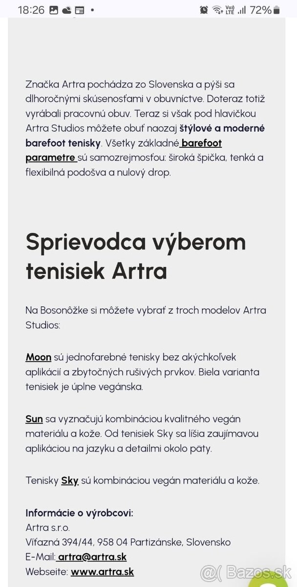 Barefoot tenisky Artra - Moon vegan biele v.37/38 - 11