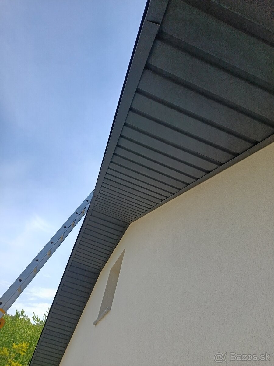 Klampiarske a Pokrývačské práce Výmena odkvapového systému - 11