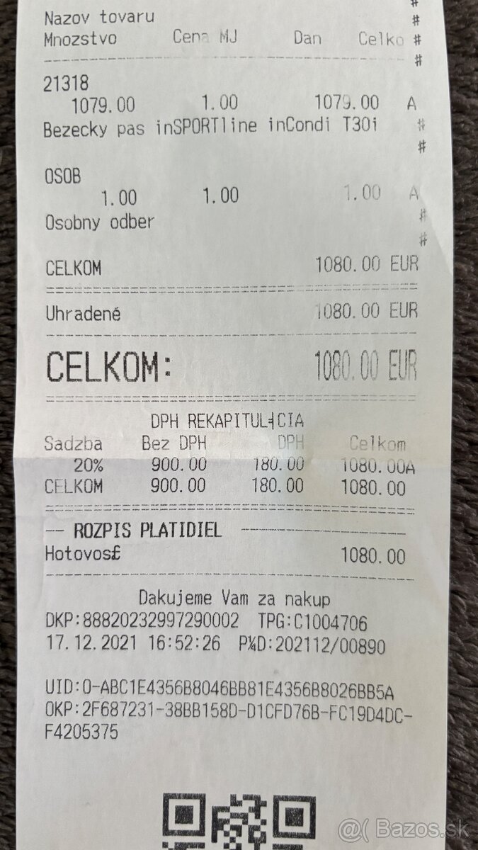 Bežecký pás inSportline inCondiT30i - 11