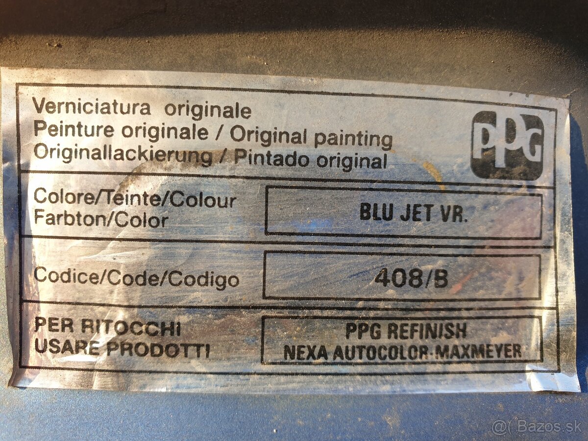 Fiat Punto predný náraznik - 11