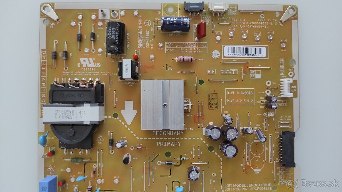 LG 55QNED813QA náhradné diely - 11