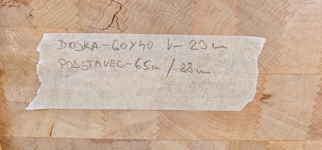 drevený mäsiarsky klát - 11