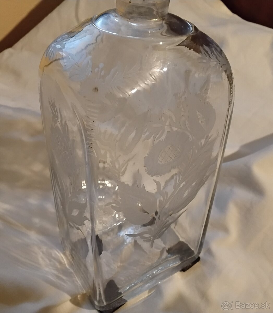 Stare sklenene fukane flase - 11